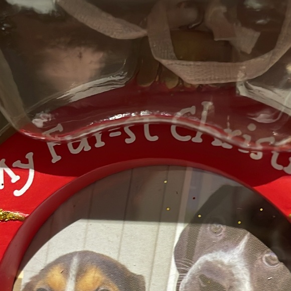 🐾NIB/HALLMARK 2022 pet photo holder Christmas Tree ornament - Picture 3 of 8